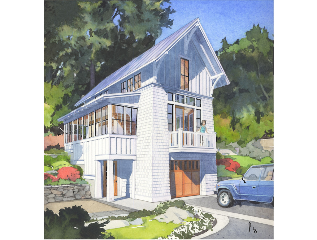 The Hillside Cottage - Front