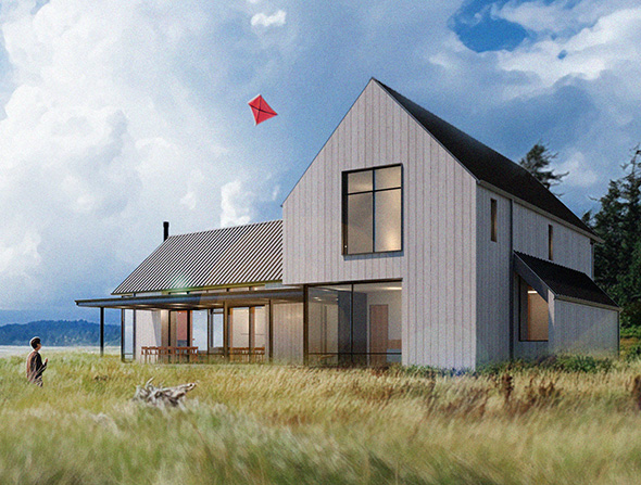 The Larch - Side Front